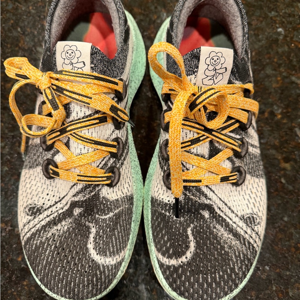 Allbirds Black & Mint Shoes